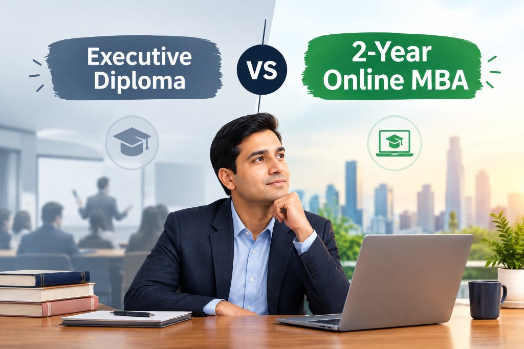 Executive Diploma vs 2-Year Online MBA: Finding the Right Match